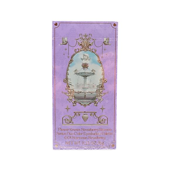 FLOWER KNOWS Strawberry Rococo Series 5-Color Eyeshadow Palette - Picture 1 of 1